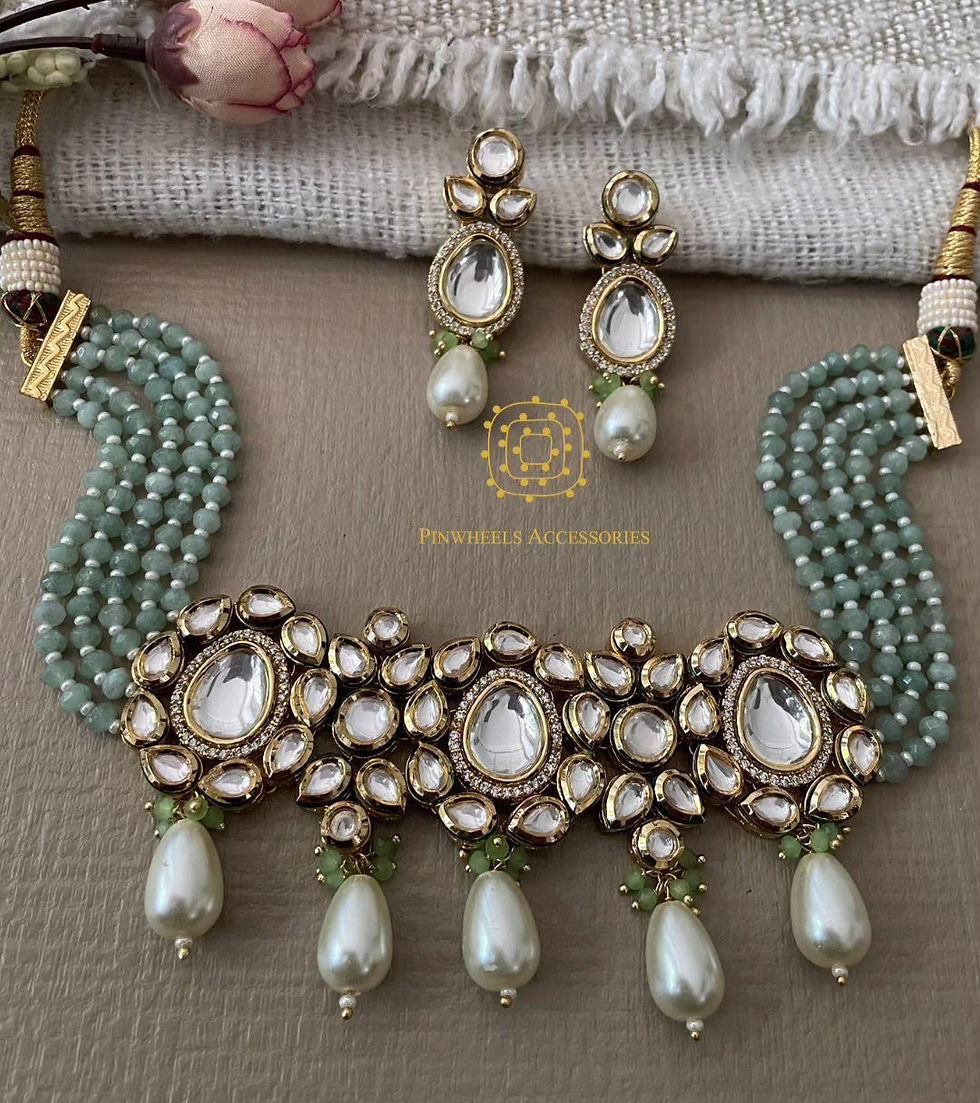Thumbnail: POLKI CHOKER SET 