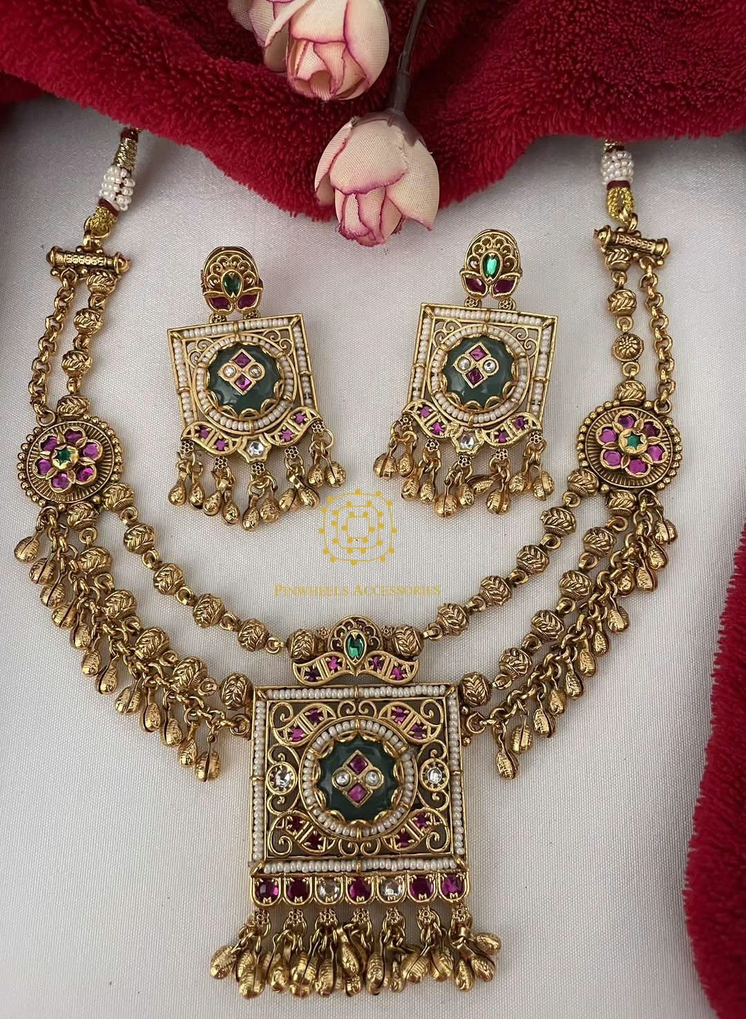HANDCRAFTED TRADITIONAL ANTIQUE POLISH NECKLACE 