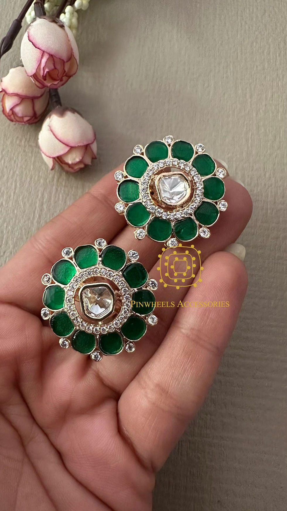 Thumbnail: MOTHER OF PEARL STUDS