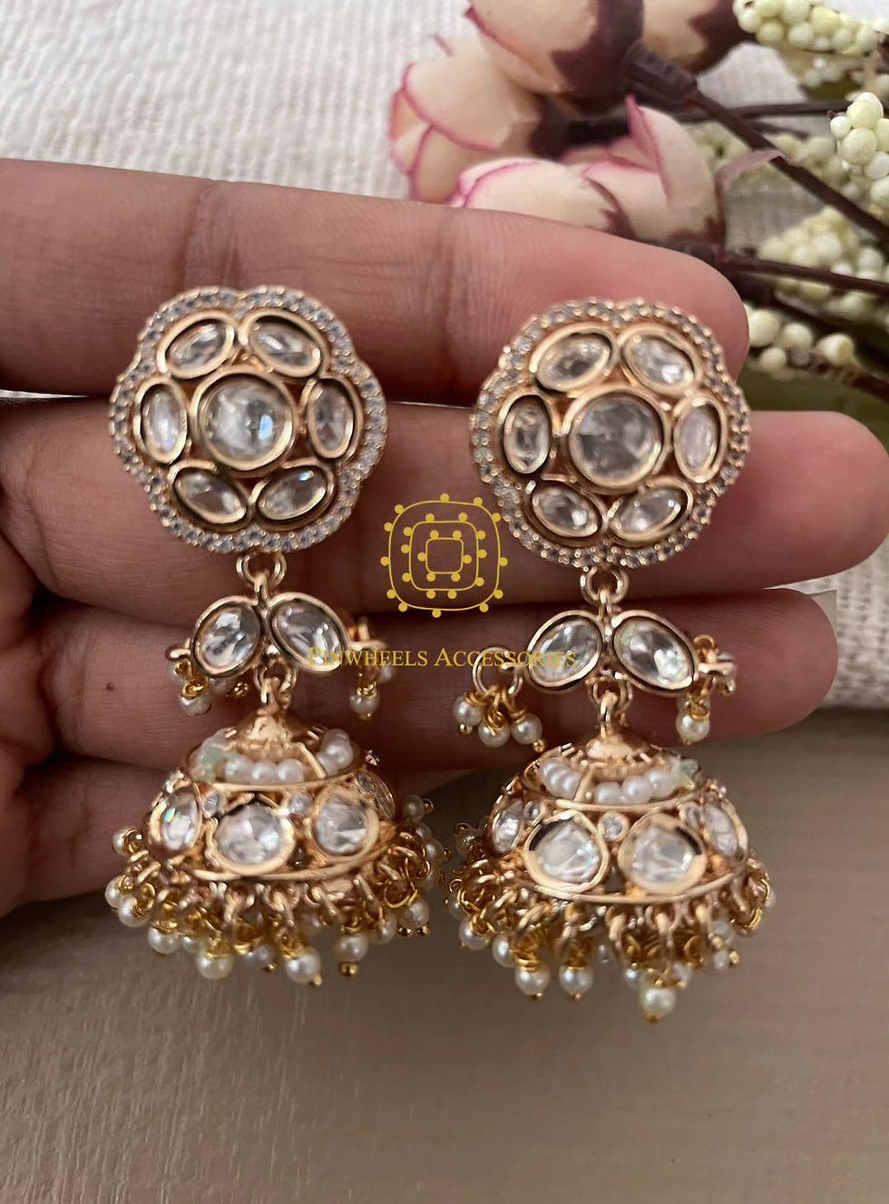 Thumbnail: VILANDI KUNDAN JHUMKA 