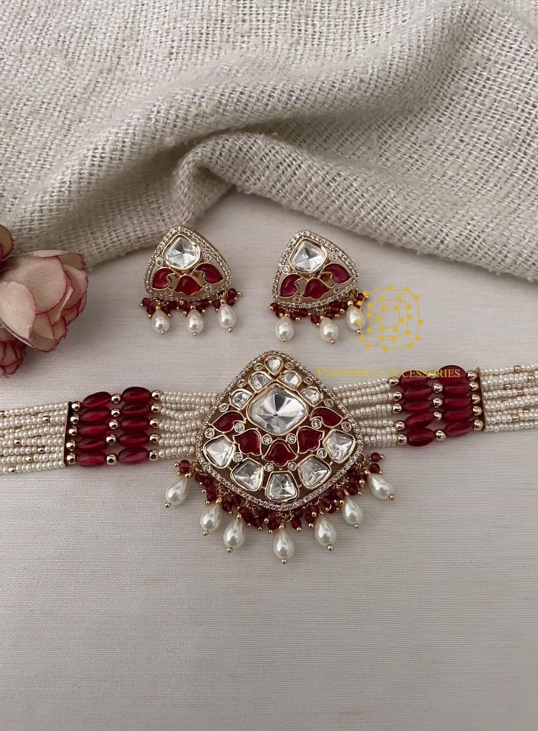 KUNDAN BEADED CHOKER