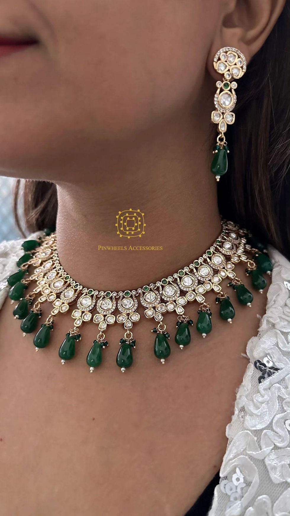 Thumbnail: POLKI PEARL NECKLACE 