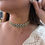 Thumbnail: CLASSIC EMERALD BAGUETTE AND POLKI CHOKER