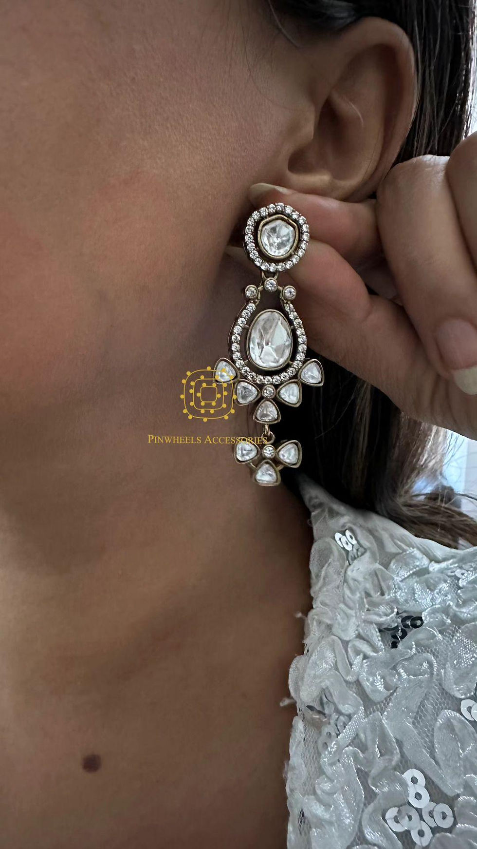 Thumbnail: VICTORIAN POLISH SMALL EARRINGS 