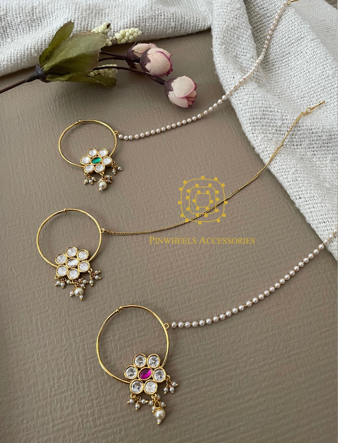 FLOWER NOSE PIN