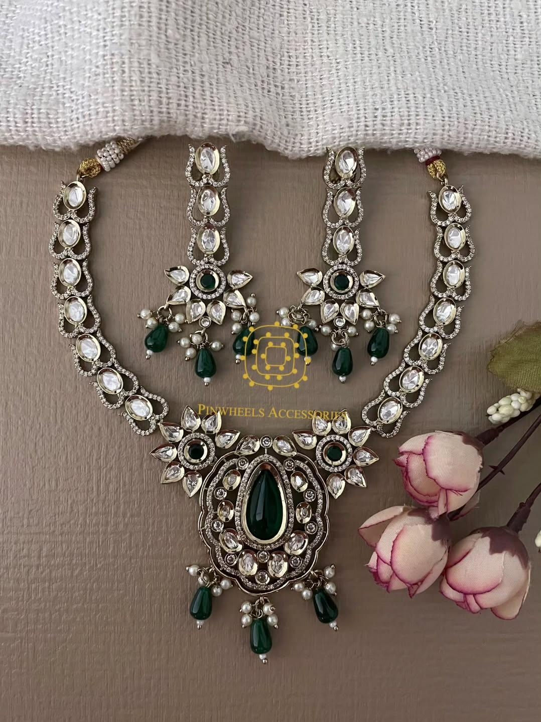 VICTORIAN POLKI NECKLACE 