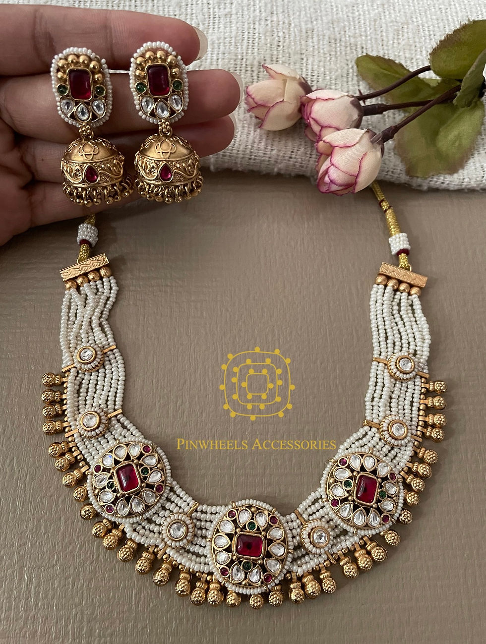 Thumbnail: BEADED TRADITIONAL NECKLACE