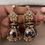 Thumbnail: MEENAKARI JHUMKAS WITH EAR CHAIN