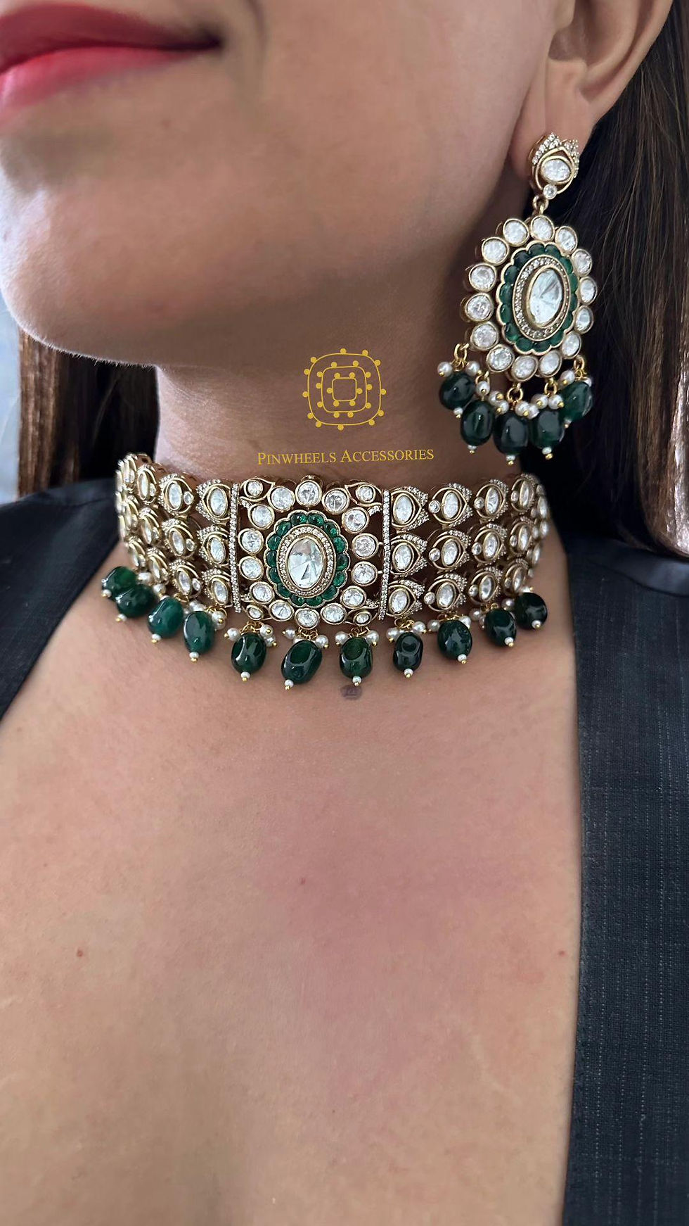 Thumbnail: CHARVI MOISSANITE CHOKER