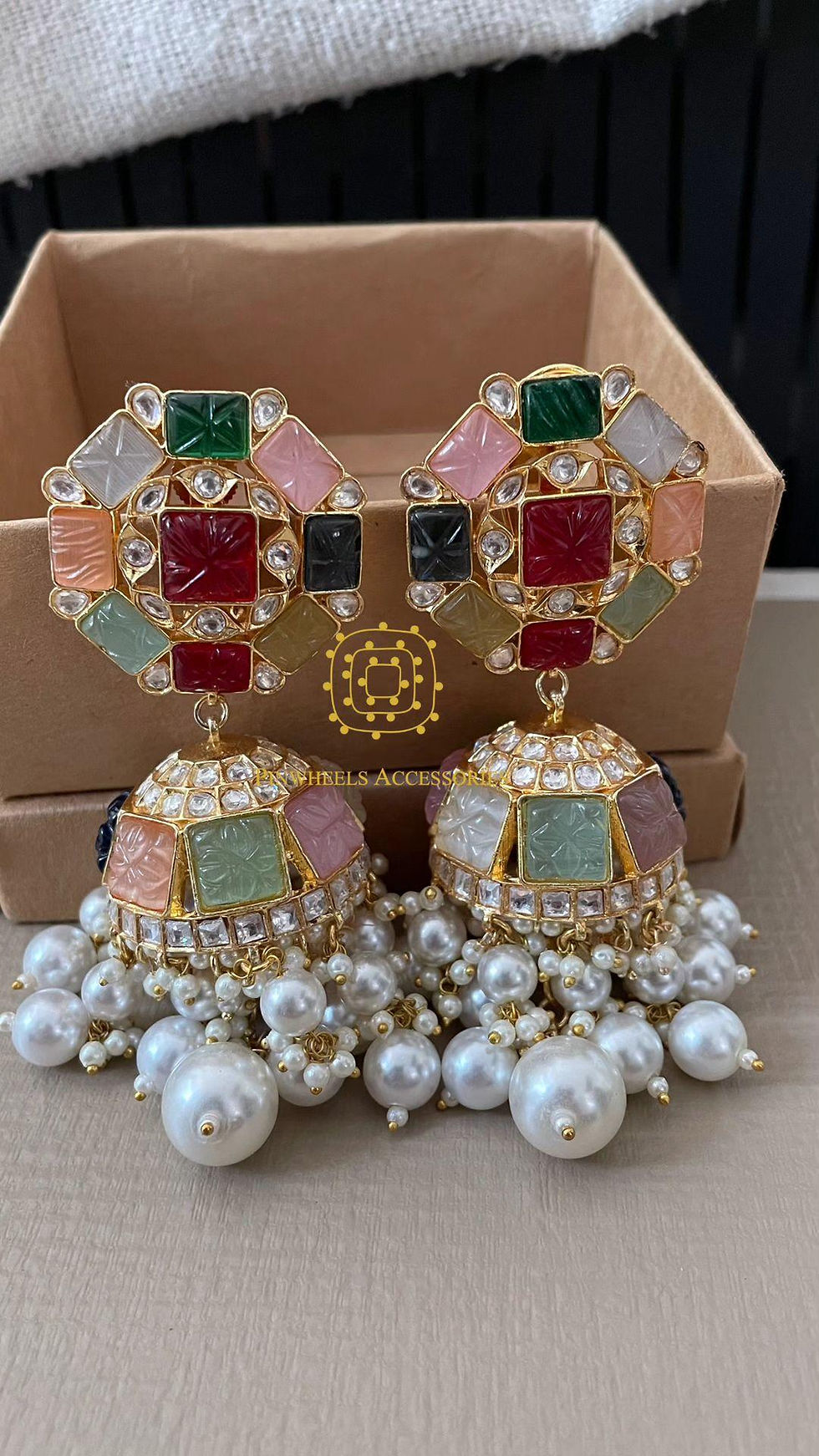 Thumbnail: NAVRATNA JHUMKA
