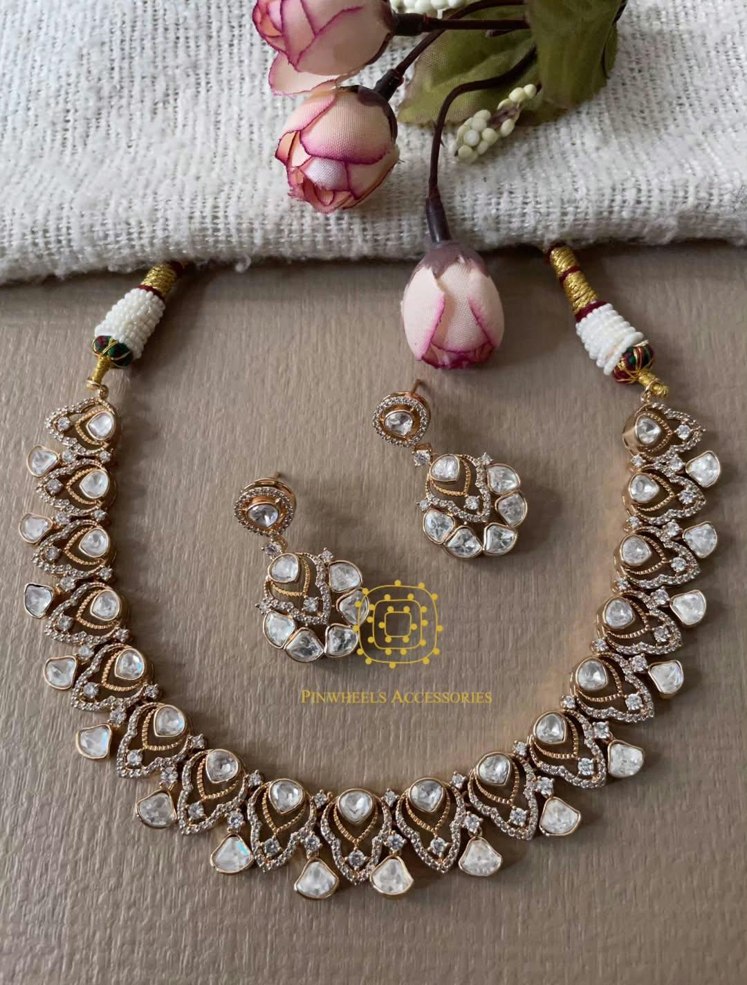 CZ KUNDAN NECKLACE
