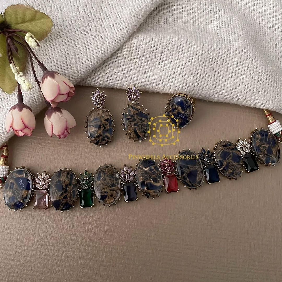 Thumbnail: MOSAIC STONE CHOKER 