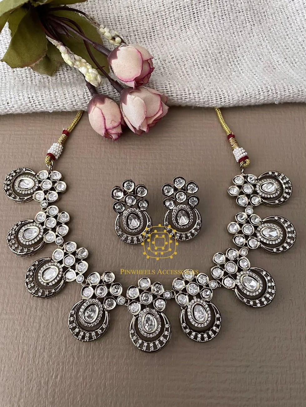 Thumbnail: VICTORIAN POLKI NECKLACE 