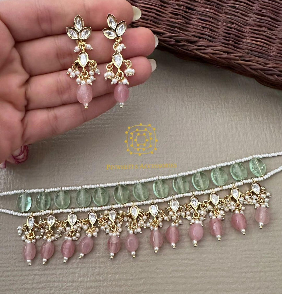 Thumbnail: BEADED CHOKER 