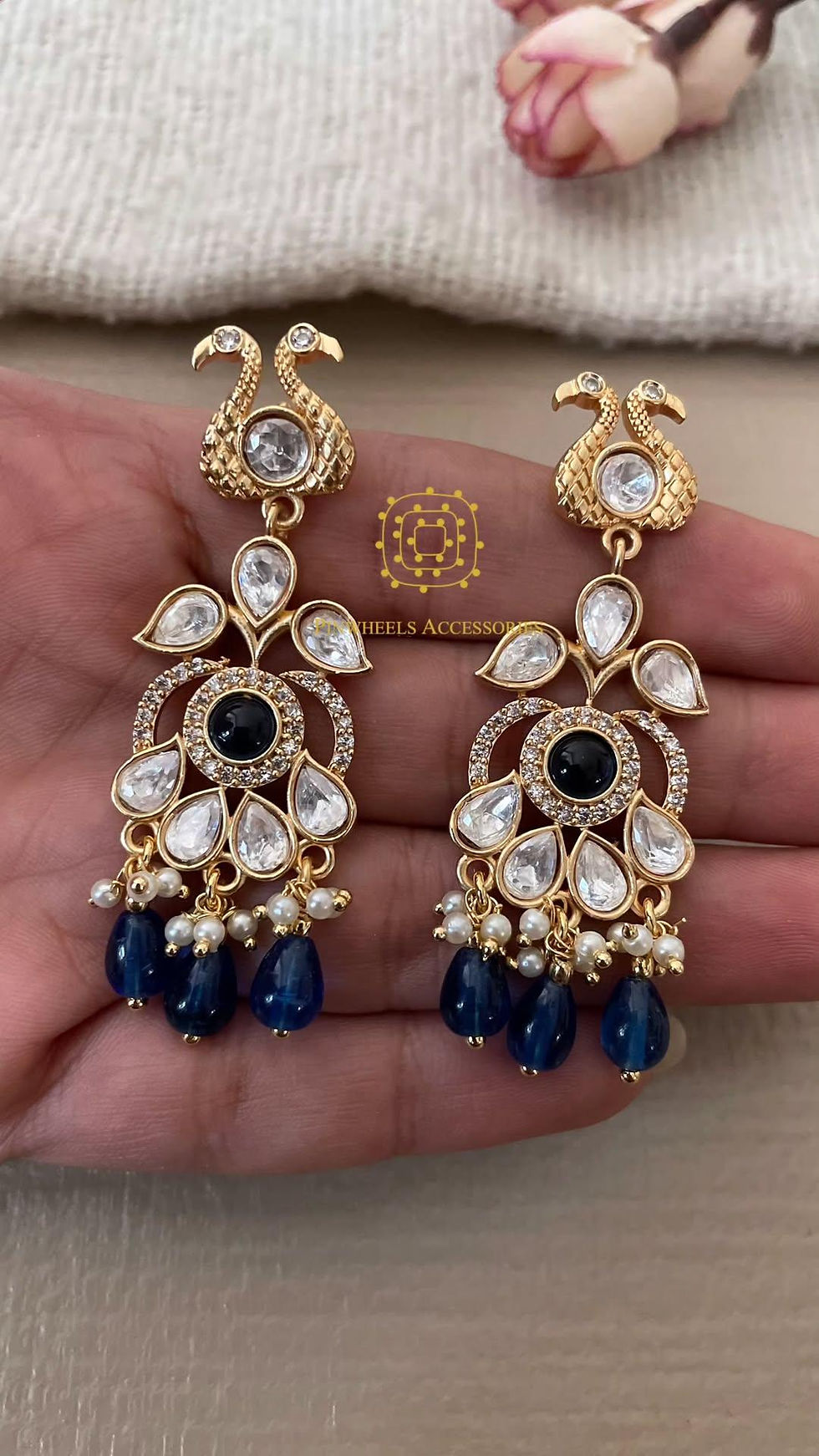 Thumbnail: PEACOCK EARRINGS 