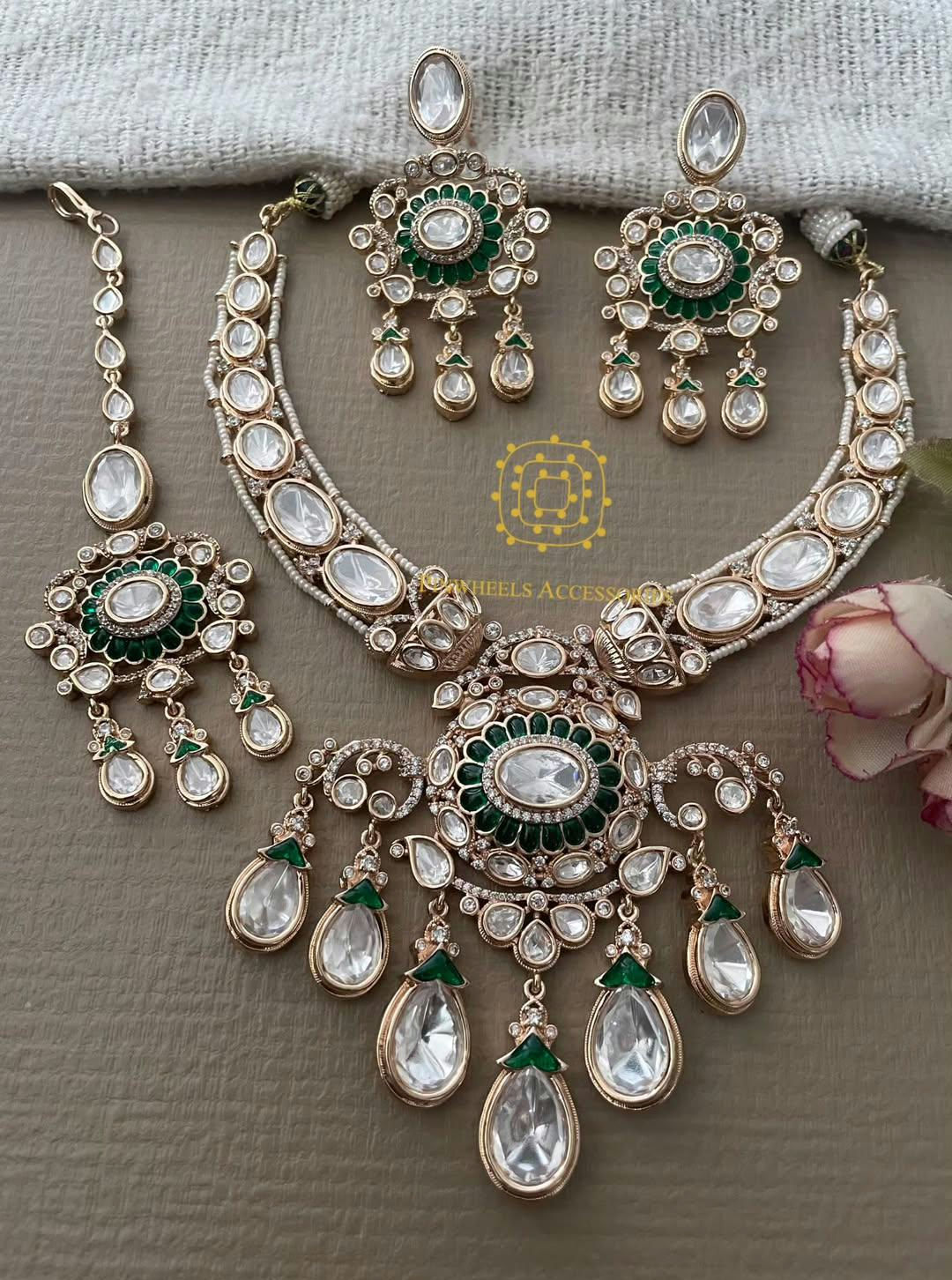 UNCUT POLKI NECKLACE