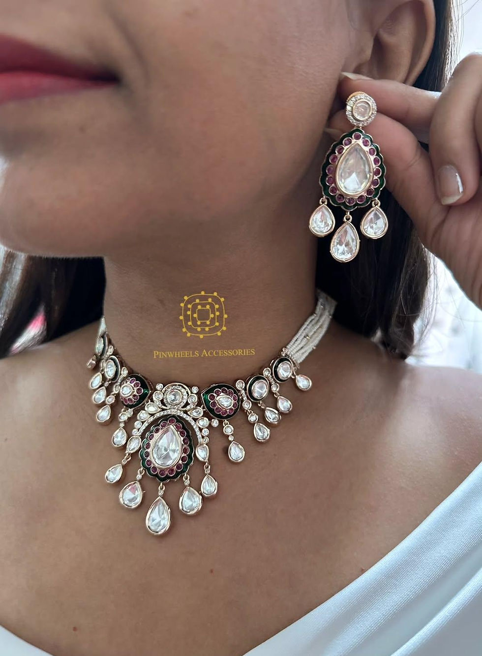 Thumbnail: EPOXY SETTING BEADED NECKLACE 