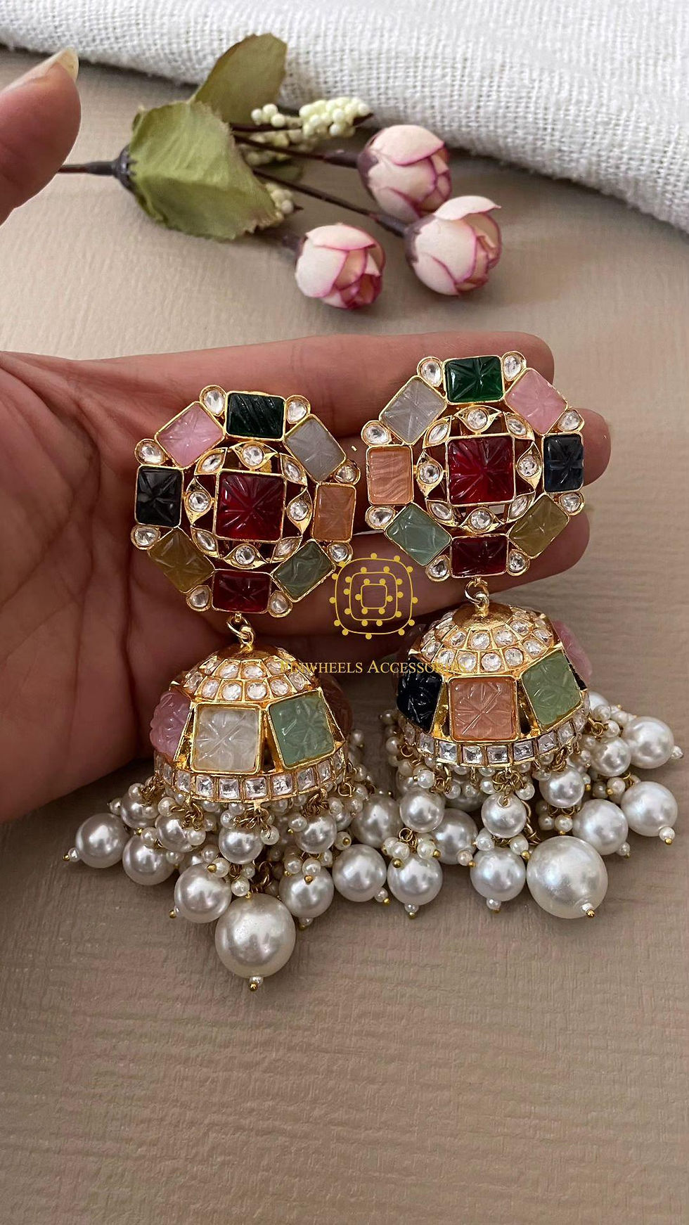 Thumbnail: NAVRATNA JHUMKA