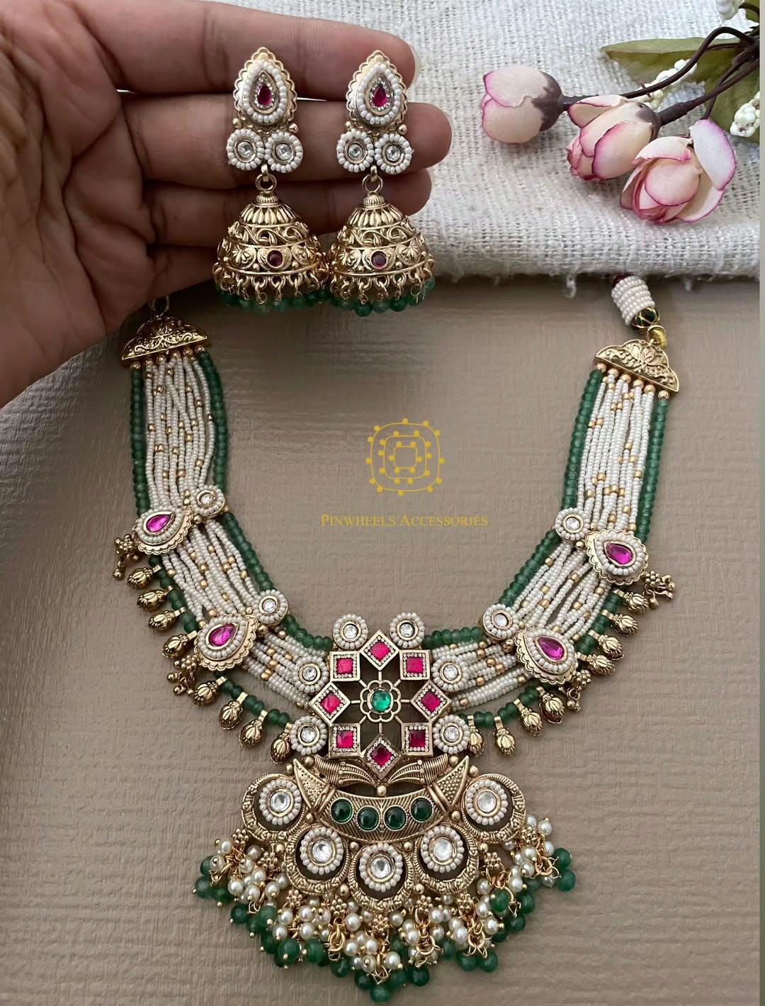 TRADITIONAL BEADED CHOKER