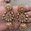 Thumbnail: MOISSANITE JHUMKAS