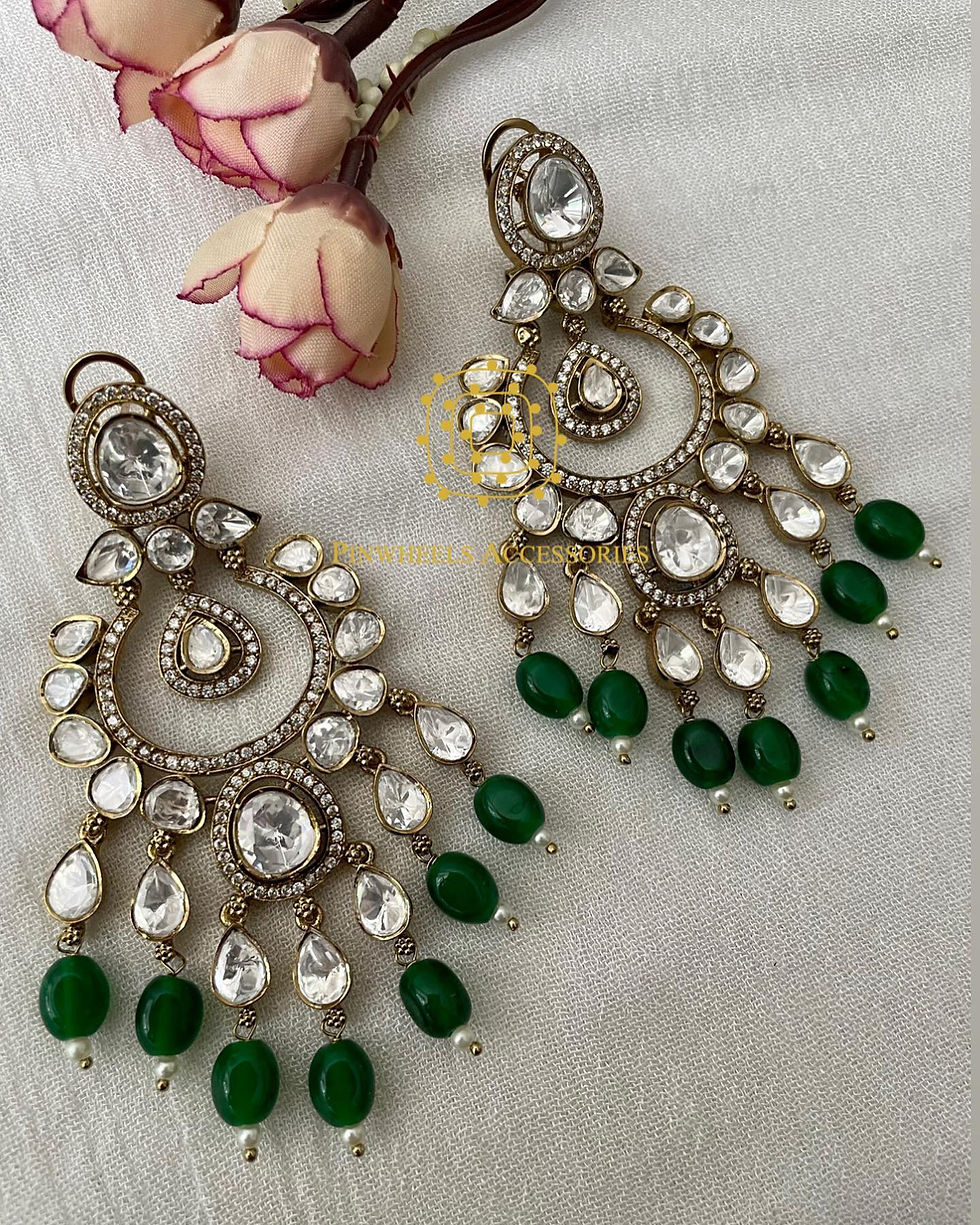 Thumbnail: ELEGANT VICTORIAN POLISH CHANDBALI