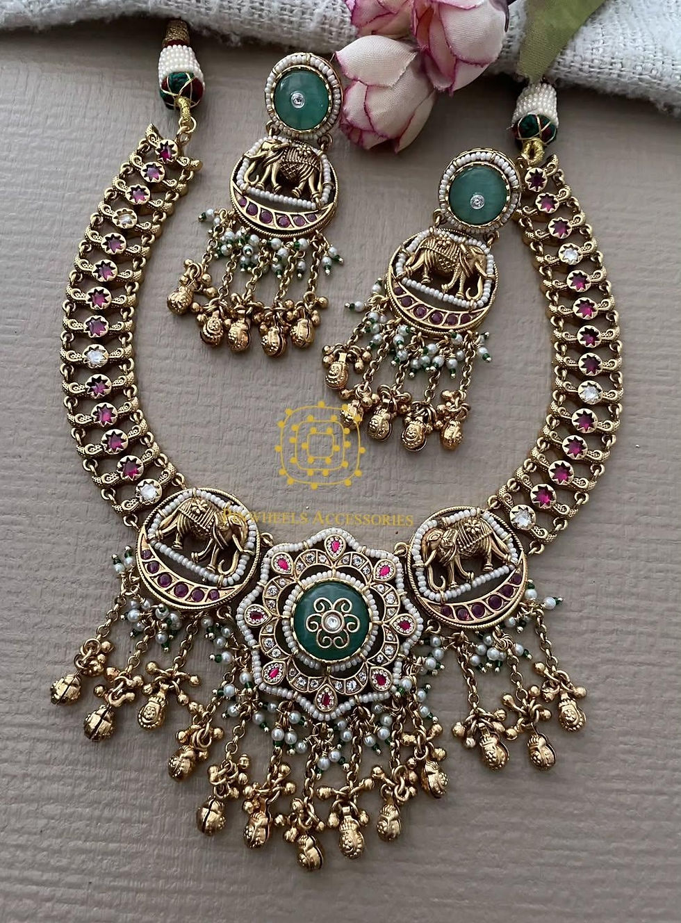 TRADITIONAL HANDCRAFTED ELEPHANT NECKLACE