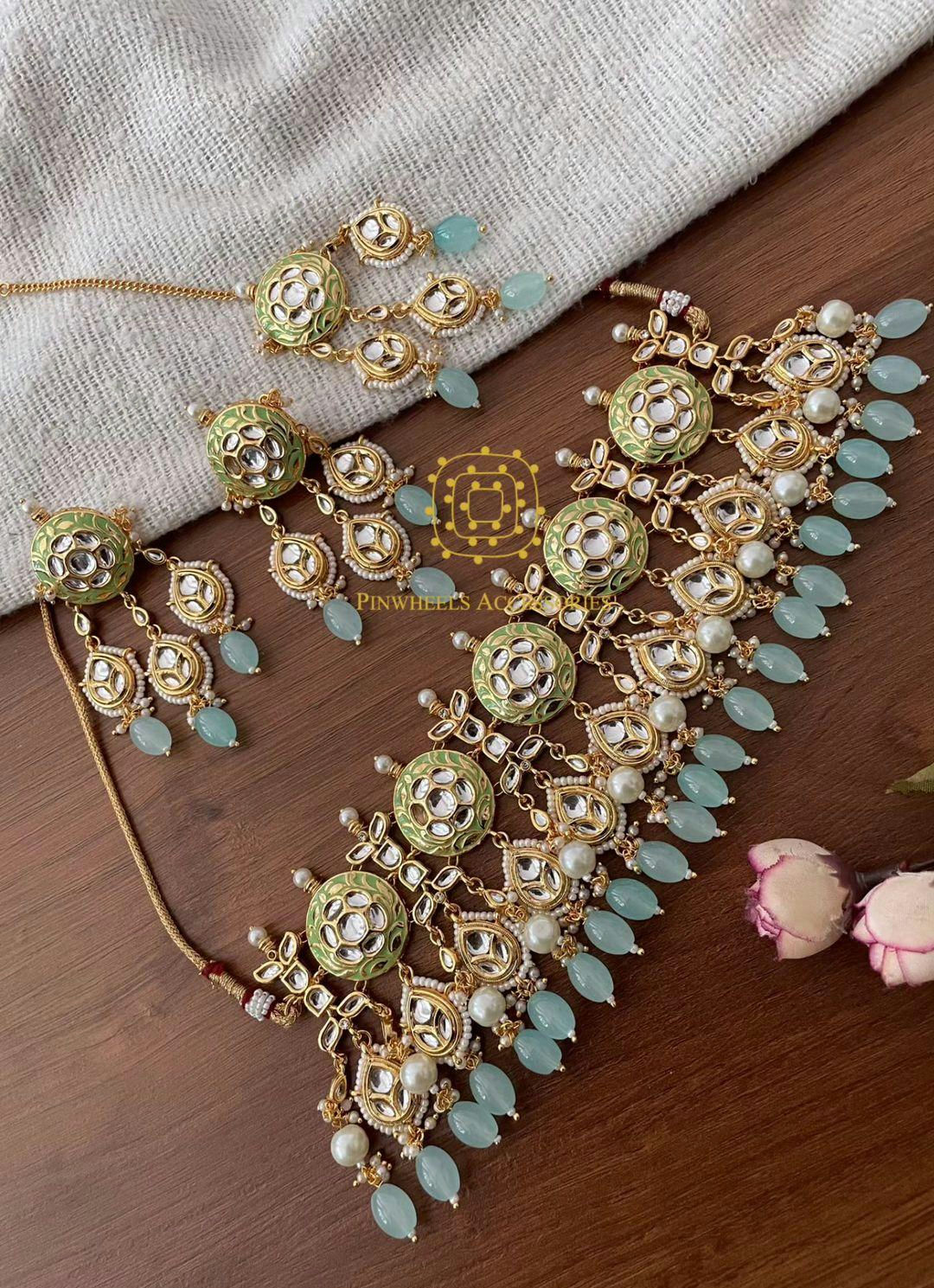 MEENAKARI BRIDAL SET 