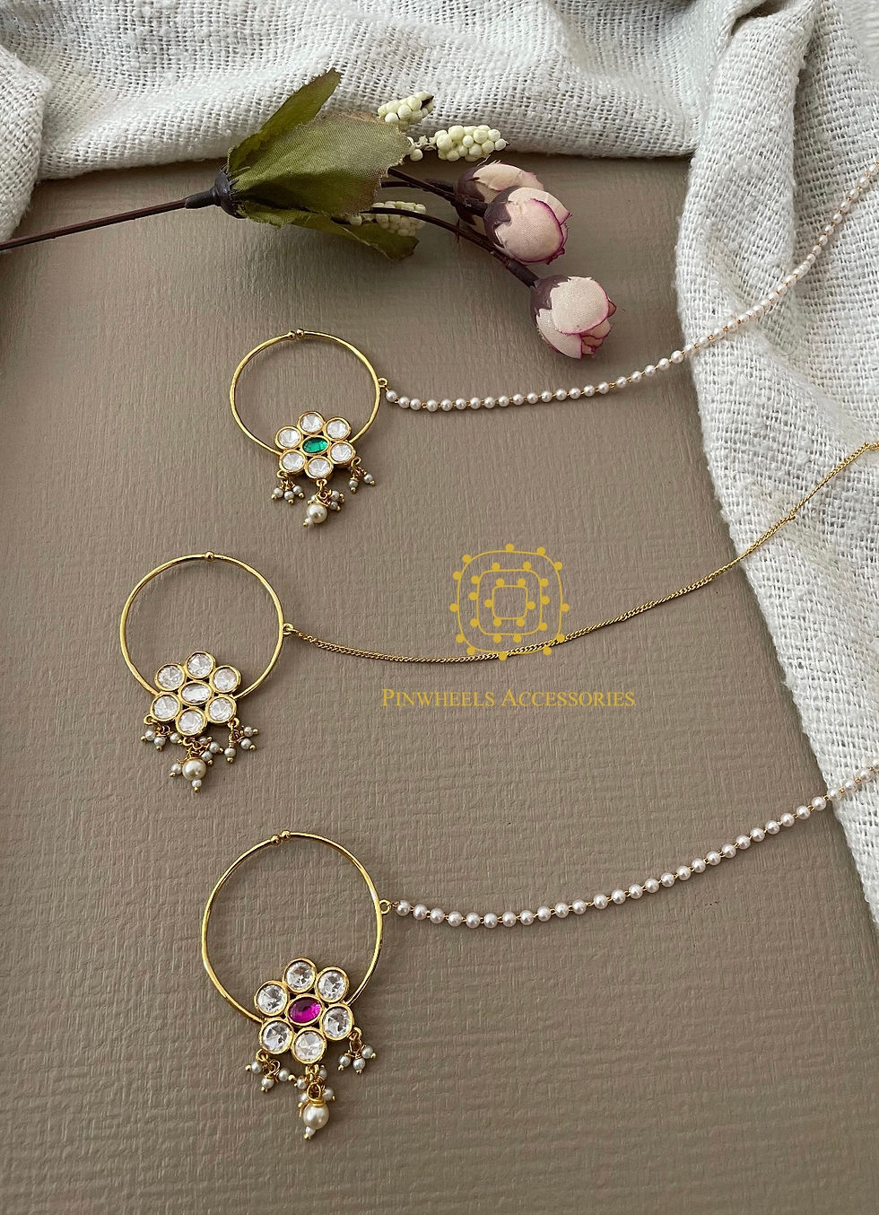 Thumbnail: FLOWER NOSE PIN