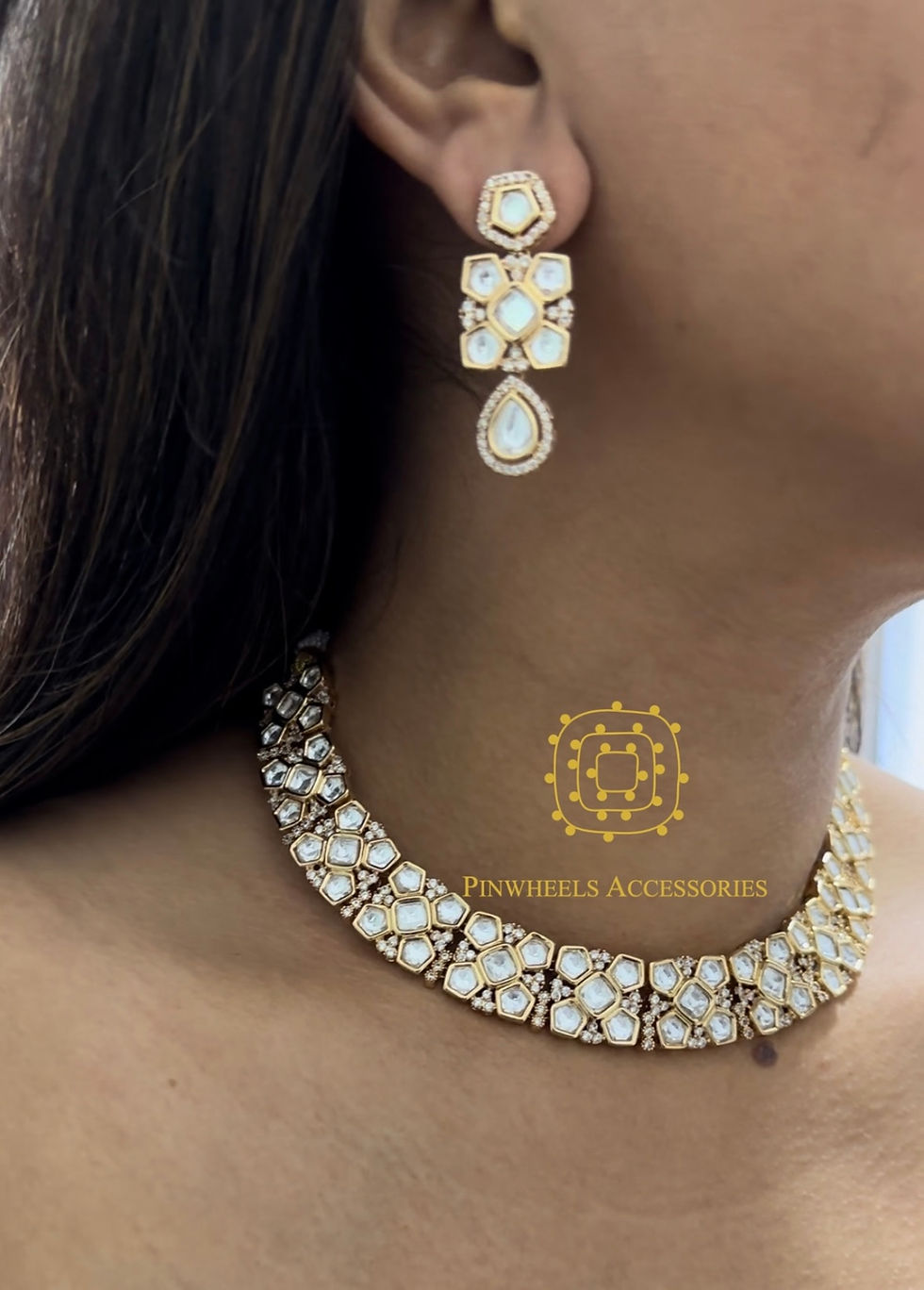 Thumbnail: MOISSANITE STONE NECKLACE