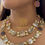 Thumbnail: MOTHER OF PEARL NECKLACE WITH COLOURED STONES