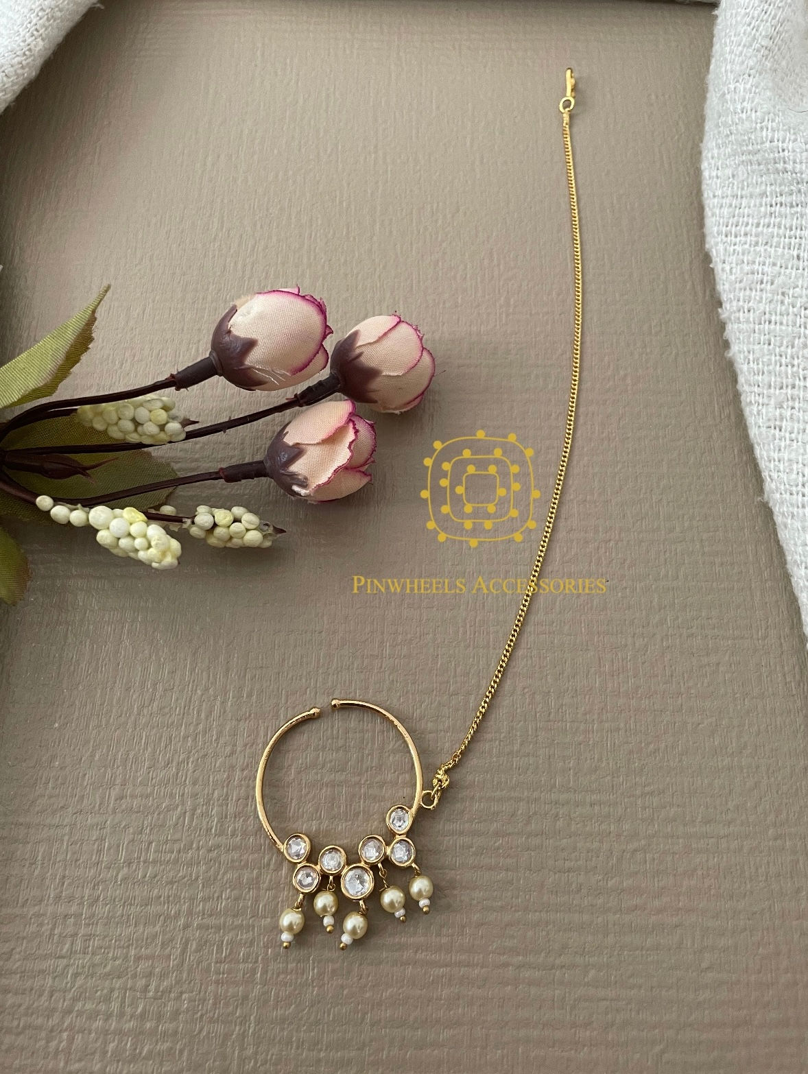 KUNDAN NOSE RING