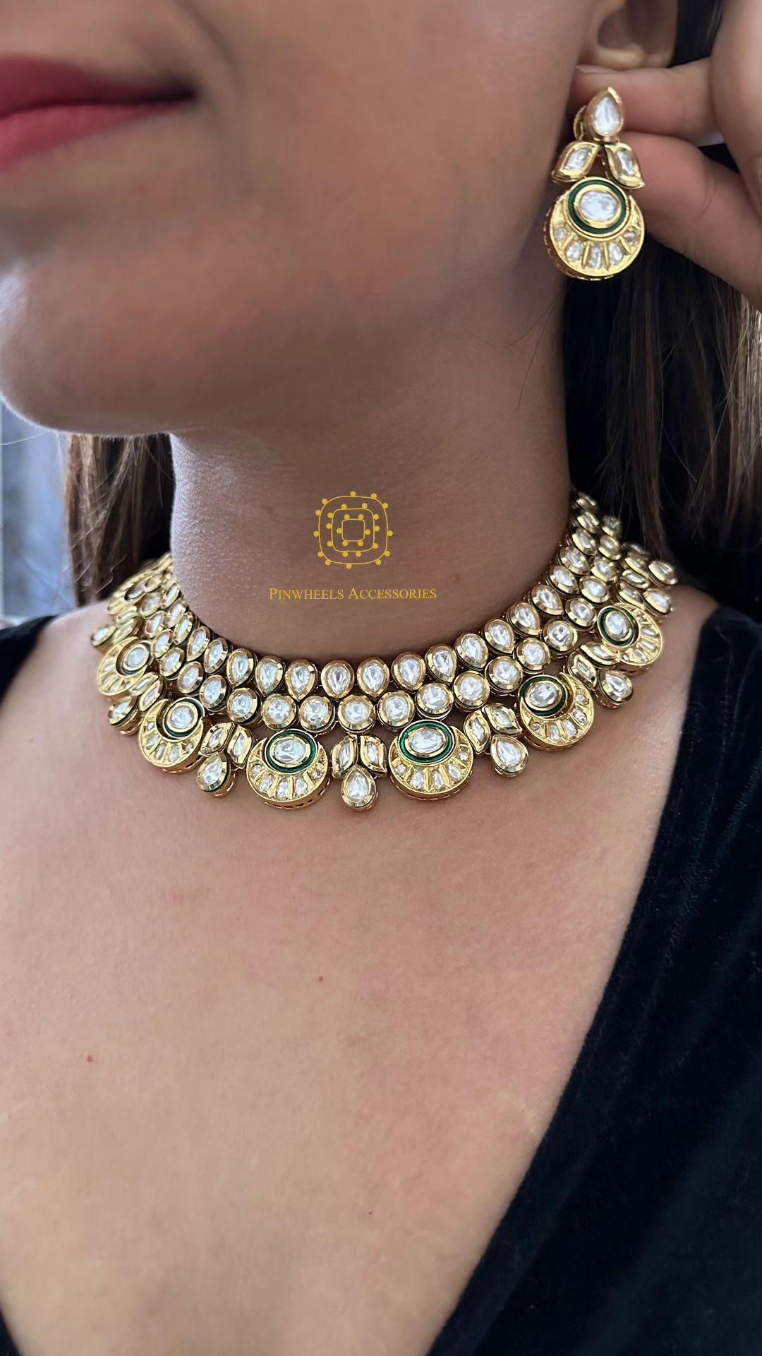 CHAND DABBI KUNDAN NECKLACE