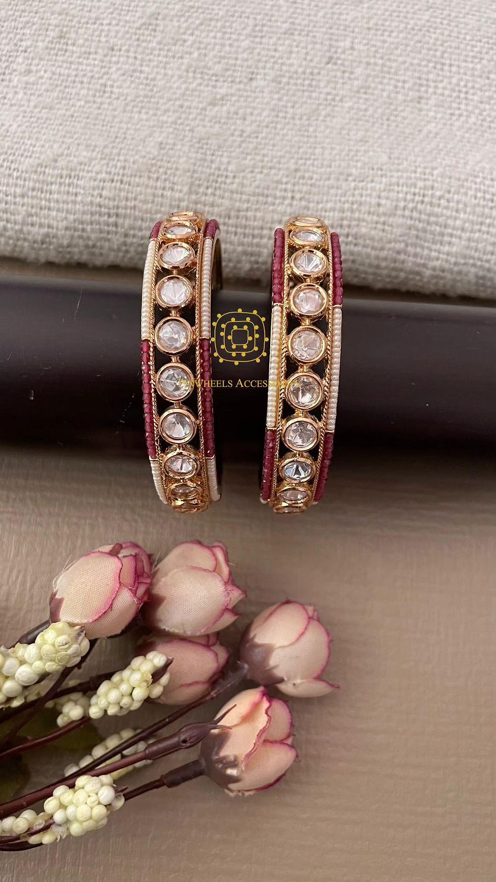 Thumbnail: SIMPLE KUNDAN OPENABLE KADAS