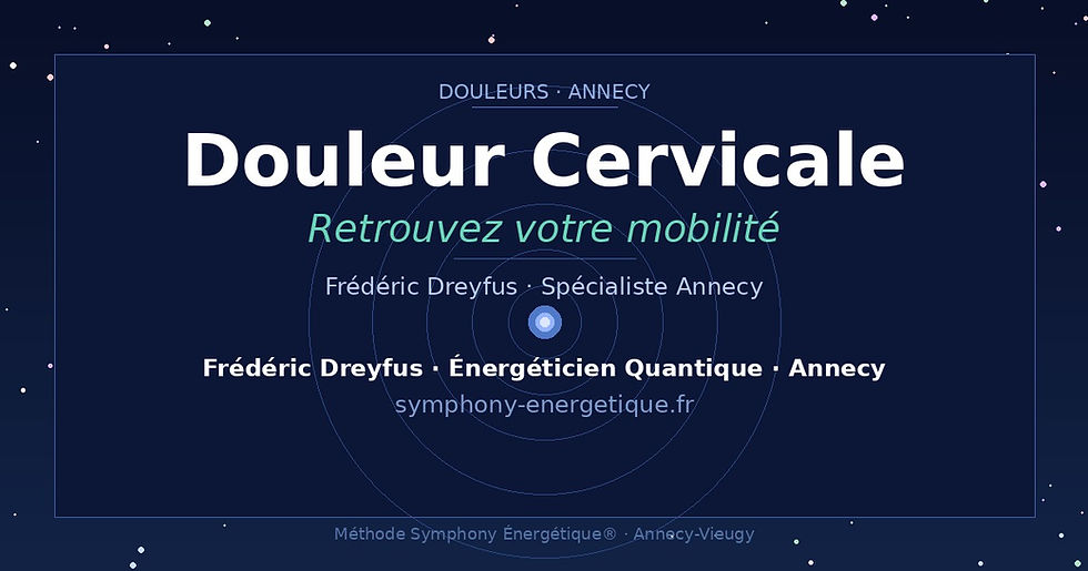 Douleur cervicale à Annecy : soulagement naturel et durable