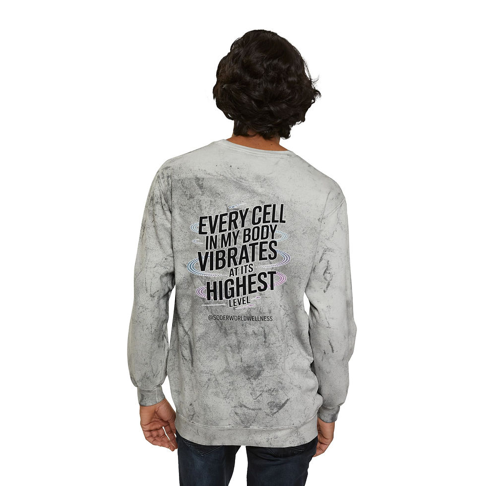 Thumbnail: Unisex Soderworld Crewneck Sweatshirt- Every Cell Vibrates