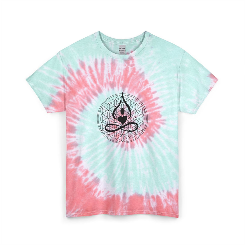 Thumbnail: SoderWorld Unisex Tie Dye Cotton Tee- Every Cell Vibrates