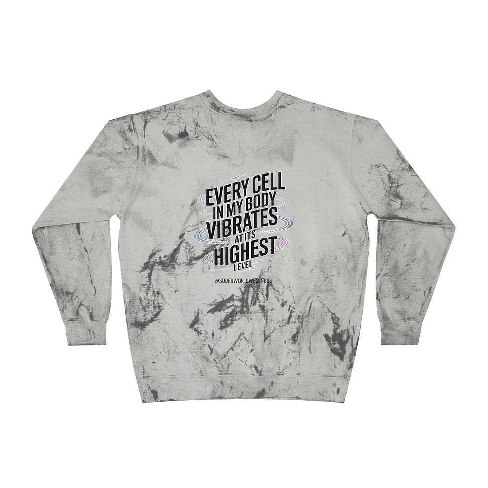 Thumbnail: Unisex Soderworld Crewneck Sweatshirt- Every Cell Vibrates