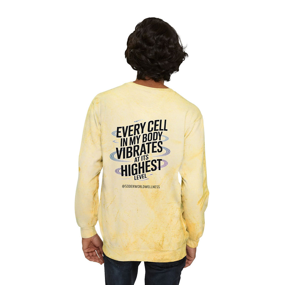 Thumbnail: Unisex Soderworld Crewneck Sweatshirt- Every Cell Vibrates