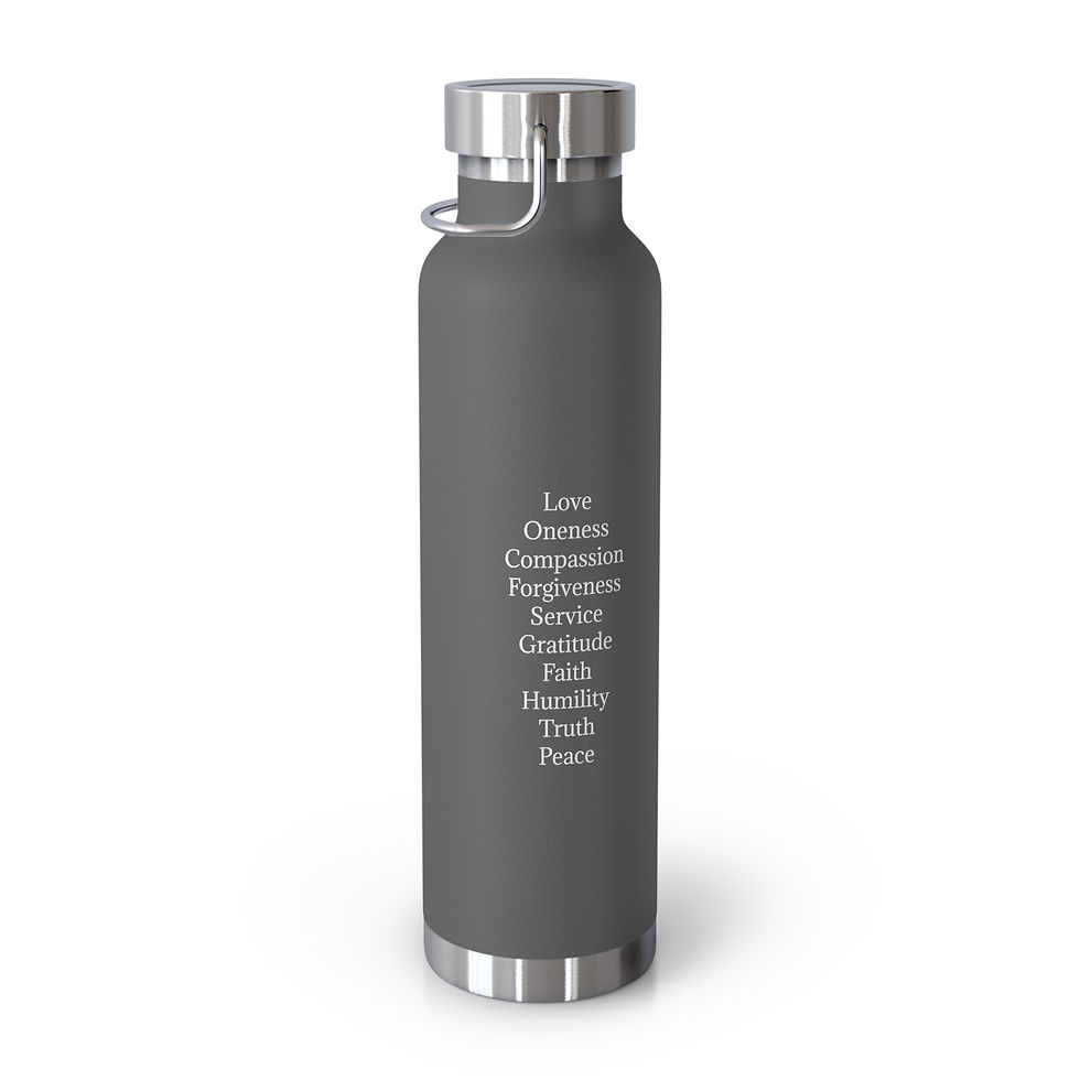 Thumbnail: SoderWorld Copper Vacuum Insulated Bottle, 22oz- Positive Words