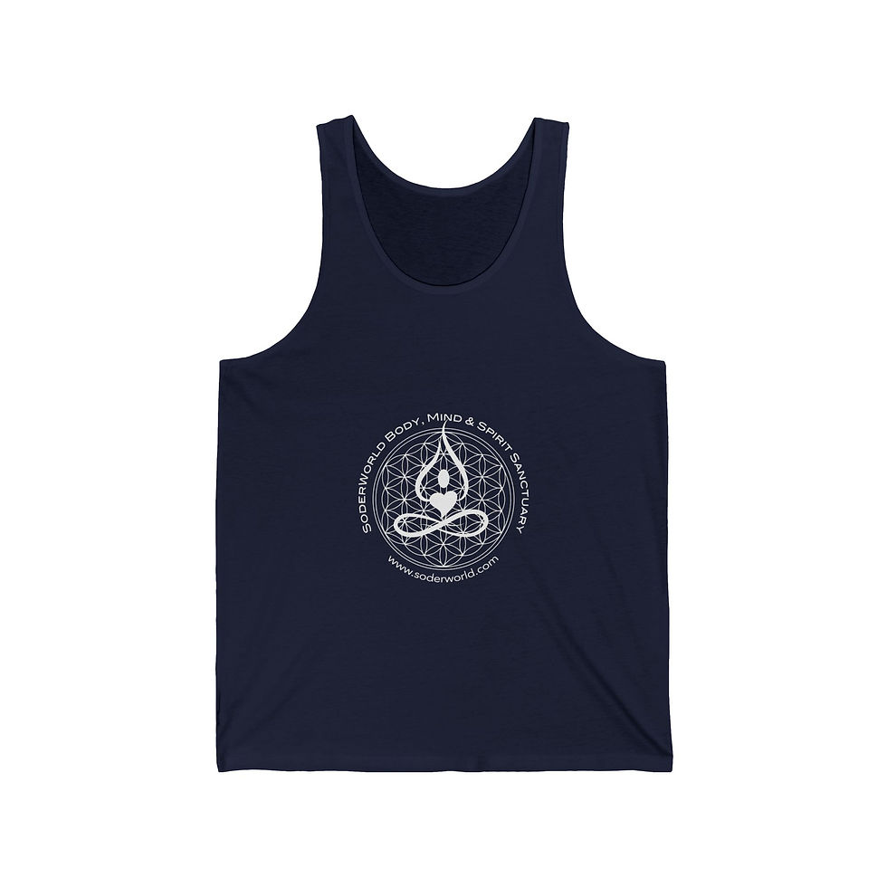Thumbnail: SoderWorld Unisex Jersey Tank- Logo Front 