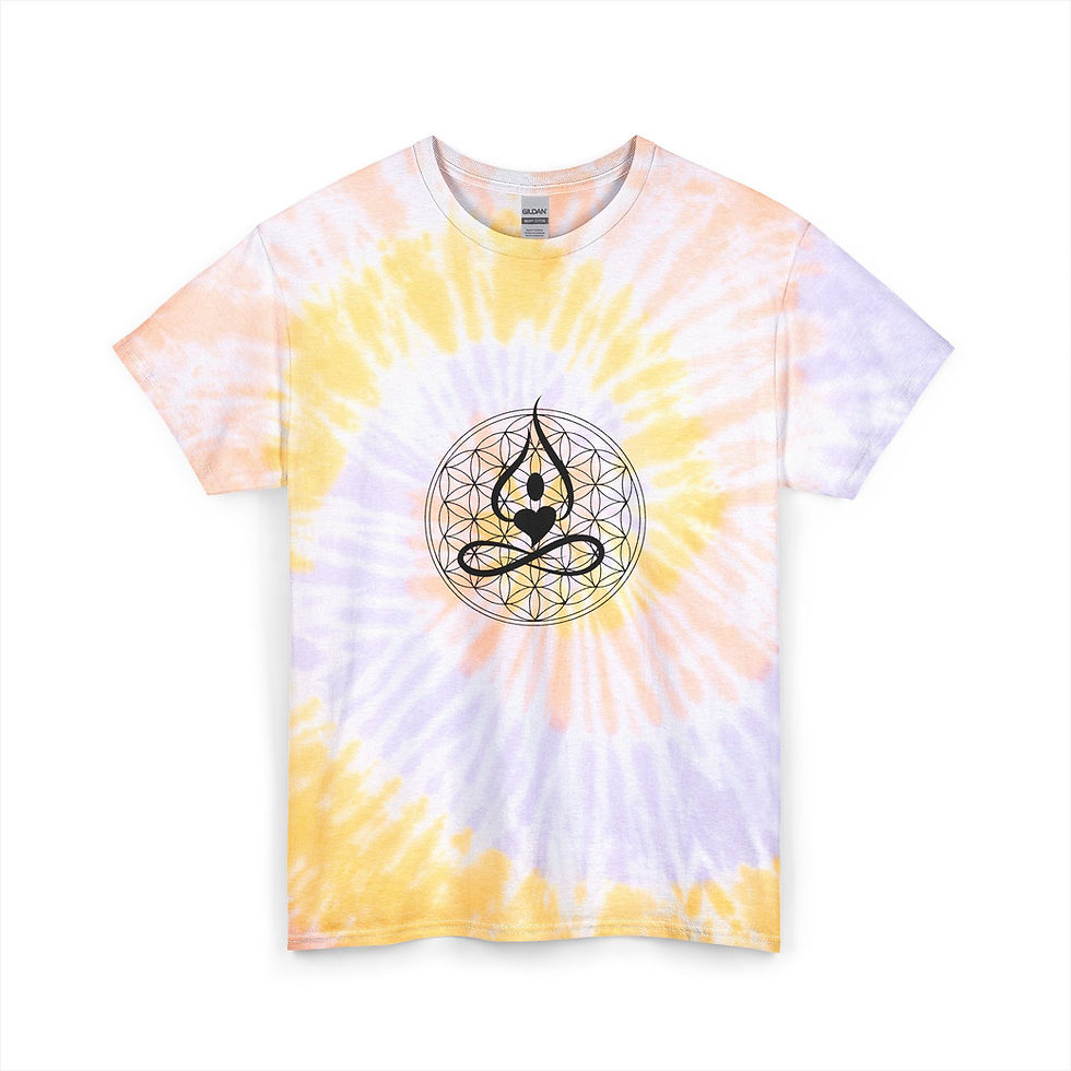 Thumbnail: SoderWorld Unisex Tie Dye Cotton Tee- Every Cell Vibrates