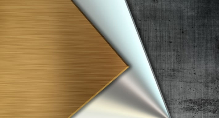 Stainless steel TI - PVD sheet