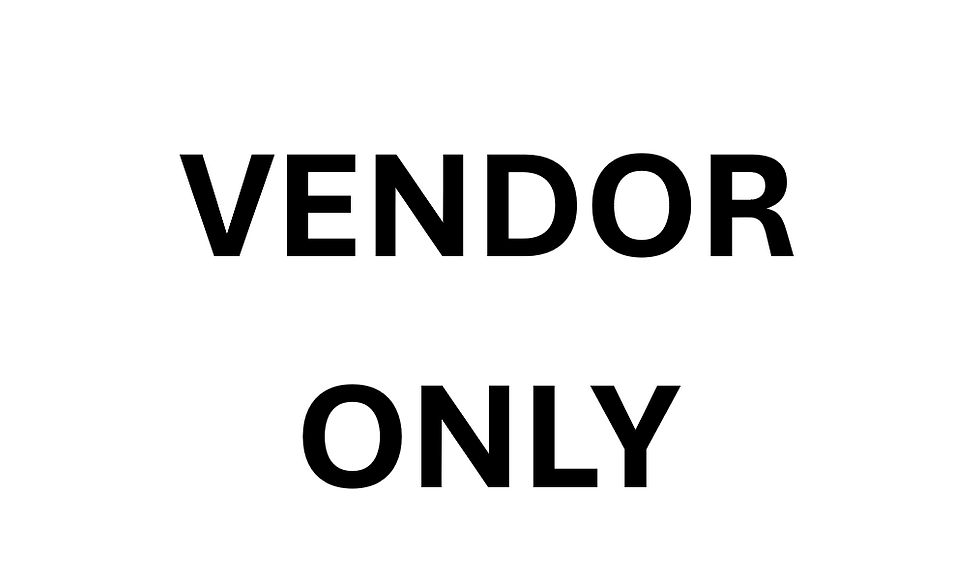Vendor Booth Only: Reunion Village Trading Post Only