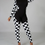 Thumbnail: Sexy Checkerboard Print Jumpsuit