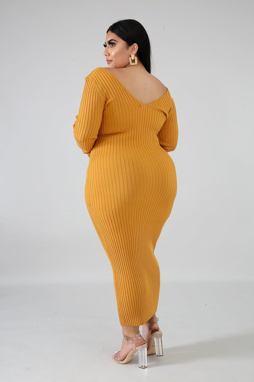 Thumbnail: Sexy Plus Destroy Em Ribbed Dress