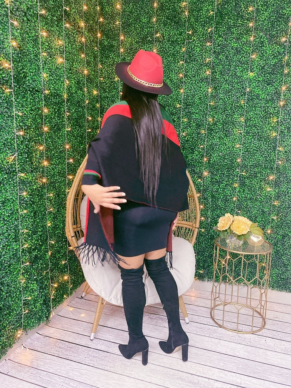 Thumbnail: Sexy Printed Poncho