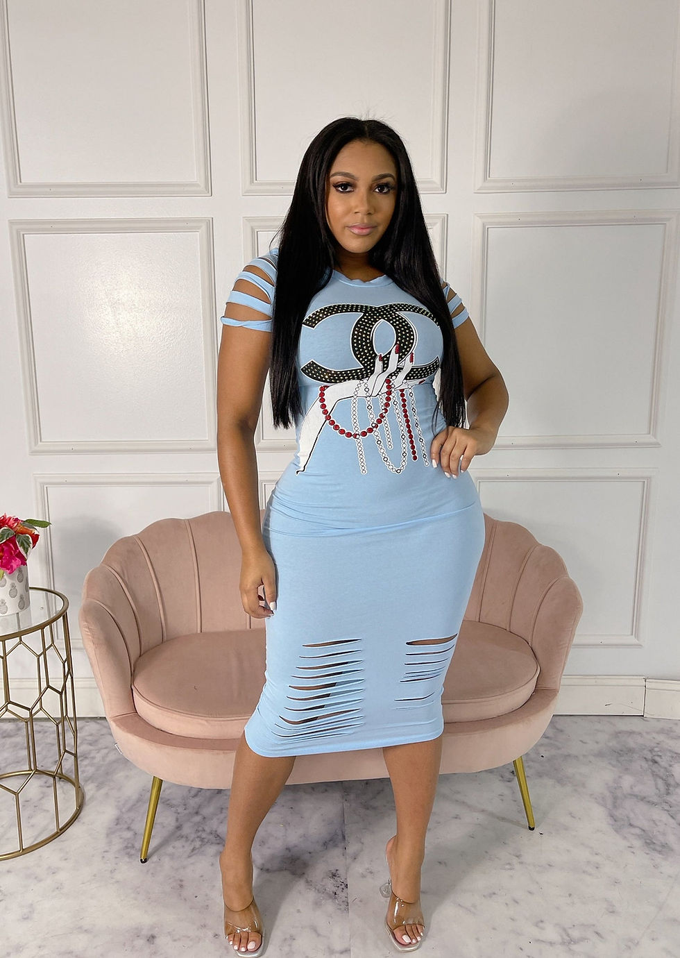 Thumbnail: Sexy Plus CC Logo Dress