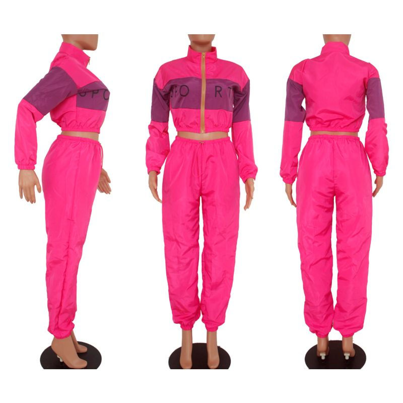 Thumbnail: Sexy "Sporty" Wind Breaker Set