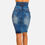 Thumbnail: Sexy Ultra High Waist Butt Lifting Denim Skirt(5)