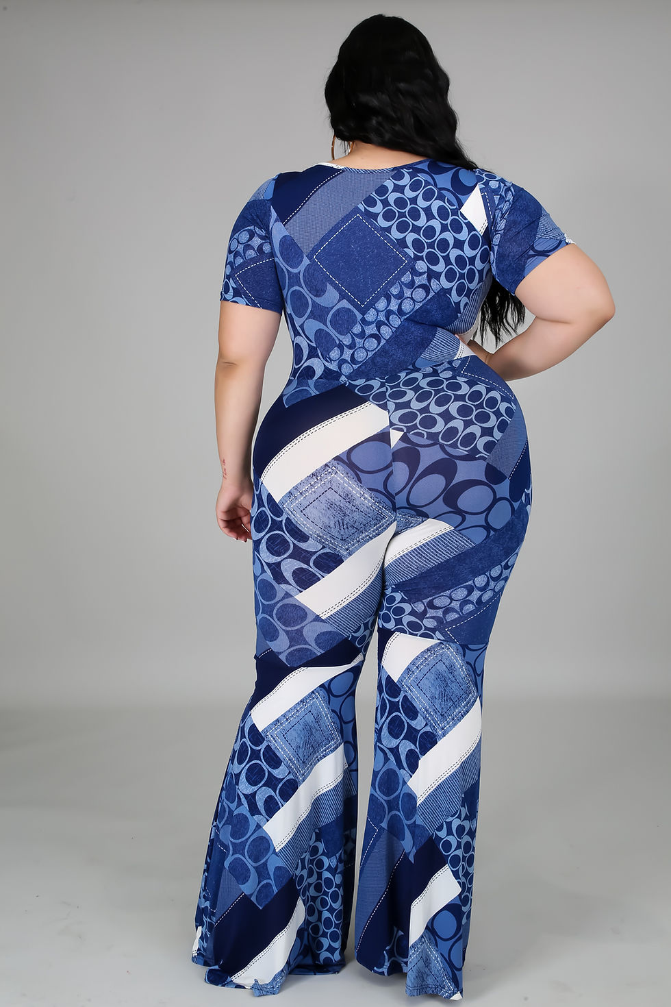 Thumbnail: Sexy Plus Say It's My Fault Jumpsuit 
